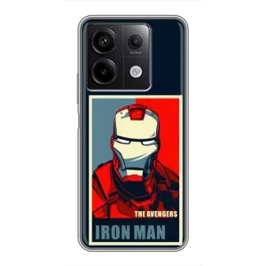 Чехол Супергерой Железный человек на Xiaomi Redmi Note 13 (5G) (Art Iron man)