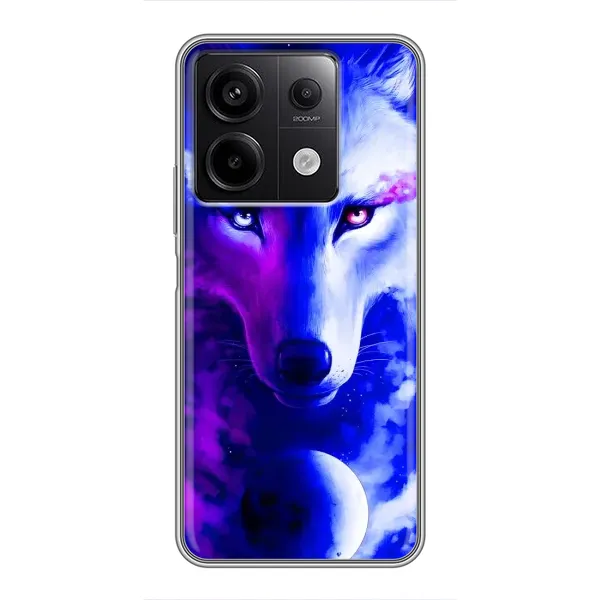 Чехол с рисунком «Арт-Волк» для Xiaomi Redmi Note 13 (5G) Чехол с рисунком «Арт-Волк» для Xiaomi Redmi Note 13 (5G)