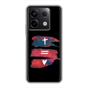 Чехлы для Xiaomi Redmi Note 13 (5G) (Для Христиан) (Атрибутика)