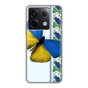 Чохол з Українською символікою на Редмі Нот 13 (5G) (Метелик)