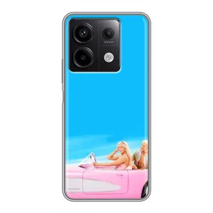 Силиконовый Чехол Барби Фильм на Xiaomi Redmi Note 13 (5G) (Барби и Кен)