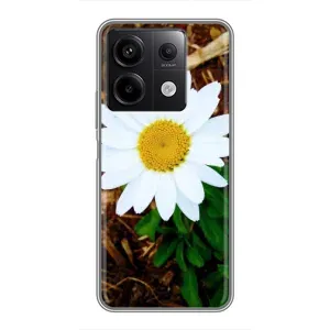 Чохол з ромашками на Xiaomi Redmi Note 13 (5G) (Біла ромашка)