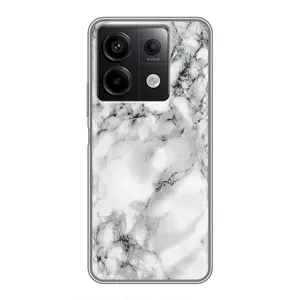 Чохол з текстурою Мрамора на Редмі Нот 13 (5G) (Білий мрамор)