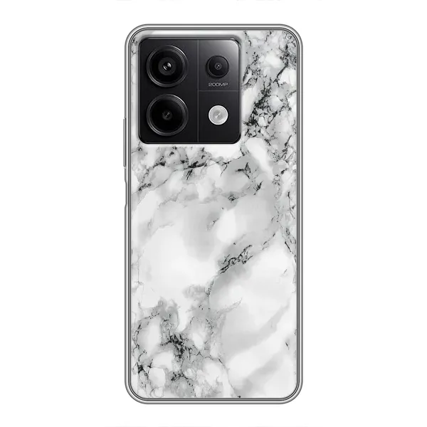 Чохол з малюнком «Білий мрамор» для Xiaomi Redmi Note 13 (5G) Чохол з малюнком «Білий мрамор» для Xiaomi Redmi Note 13 (5G)