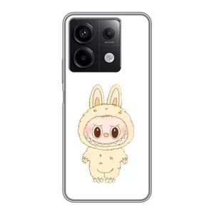 Чохол з принтом Лабубу для Xiaomi Redmi Note 13 (5G) (Бежевий Лабубу)