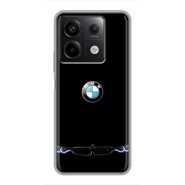 Чехол с рисунком «Черный BMW» для Xiaomi Redmi Note 13 (5G) Чехол с рисунком «Черный BMW» для Xiaomi Redmi Note 13 (5G)