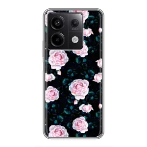 Чохли з принтом Троянд для Xiaomi Redmi Note 13 (5G) (Чайні троянди)