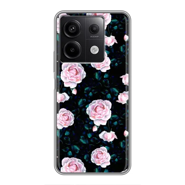 Чехол с рисунком «Чайные розы» для Xiaomi Redmi Note 13 (5G) Чехол с рисунком «Чайные розы» для Xiaomi Redmi Note 13 (5G)