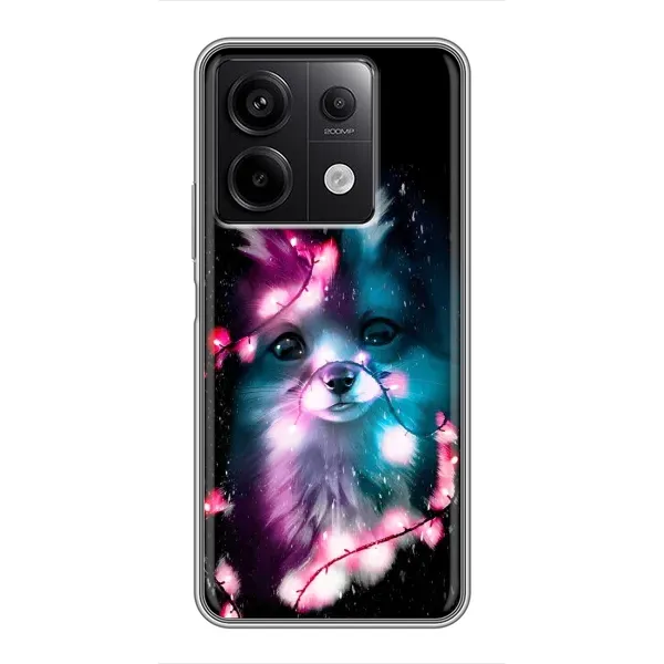 Чехол с рисунком «Черная Лиса» для Xiaomi Redmi Note 13 (5G) Чехол с рисунком «Черная Лиса» для Xiaomi Redmi Note 13 (5G)