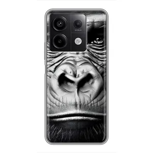 Чехлы с Горилой на Редми Нот 13 (5G) (Черная обезьяна)