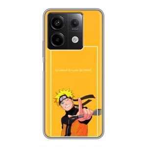 Чехлы с принтом Наруто на Xiaomi Redmi Note 13 (5G) (Даттебаё)