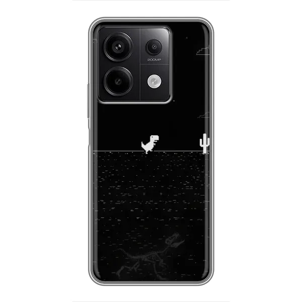 Чехол с рисунком «Динозаврик» для Xiaomi Redmi Note 13 (5G) Чехол с рисунком «Динозаврик» для Xiaomi Redmi Note 13 (5G)