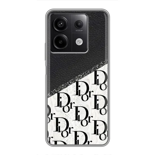 Чехол с рисунком «Диор» для Xiaomi Redmi Note 13 (5G)