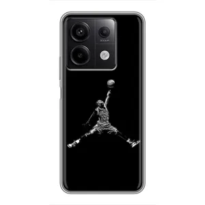 Силіконовый Чохол Nike Air Jordan на Редмі Нот 13 (5G) (Джордан)