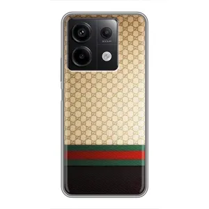 Чохли бренд ГУЧЧІ для Xiaomi Redmi Note 13 (5G) (Фон Гуччі)