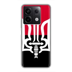 Чехлы УПА (Красно-Чёрный) на Xiaomi Redmi Note 13 (5G) (Герб Украины)