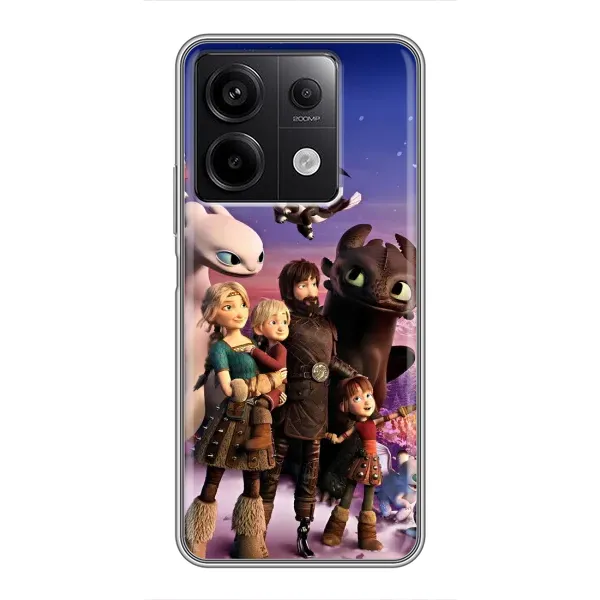 Чехол с рисунком «Герои дракона» для Xiaomi Redmi Note 13 (5G) Чехол с рисунком «Герои дракона» для Xiaomi Redmi Note 13 (5G)
