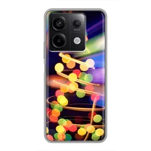 Чохол новорічна ялинка на Xiaomi Redmi Note 13 (5G) (Гірлянди)
