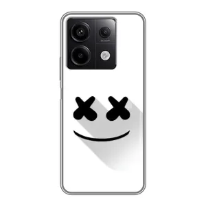 Силиконовые Чехлы (смешные стикеры) для Xiaomi Redmi Note 13 (5G) (Х-Х)
