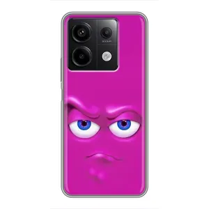 Силиконовые Чехлы (смешные стикеры) для Xiaomi Redmi Note 13 (5G) (Хитрая мордочка)