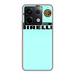 Силиконовые Чехлы принт Футбол на Xiaomi Redmi Note 13 (5G) (Inter)