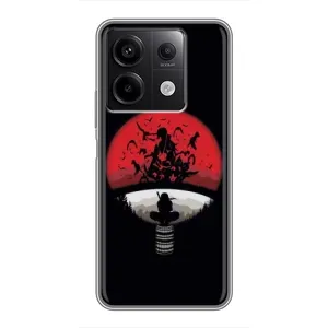 Чехлы с картинкой Итачи Учиха на Xiaomi Redmi Note 13 (5G) (Итачи на черном)