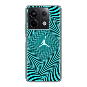 Силіконовый Чохол Nike Air Jordan на Редмі Нот 13 (5G) (Jordan)