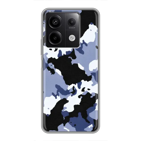 Чехол с рисунком «Камуфляжный Серый» для Xiaomi Redmi Note 13 (5G) Чехол с рисунком «Камуфляжный Серый» для Xiaomi Redmi Note 13 (5G)