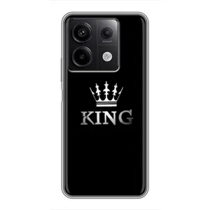 Чехол (Корона на чёрном фоне) для Редми Нот 13 (5G) (KING)