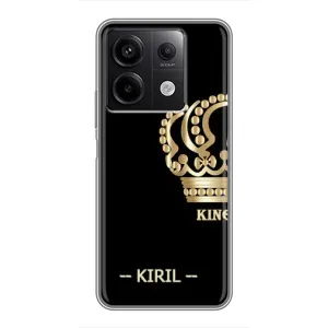 Именные Чехлы для Xiaomi Redmi Note 13 (5G) (KIRIL)