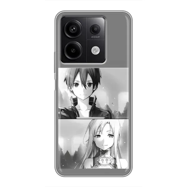 Чехол с рисунком «Кирито-Асуна» для Xiaomi Redmi Note 13 (5G) Чехол с рисунком «Кирито-Асуна» для Xiaomi Redmi Note 13 (5G)
