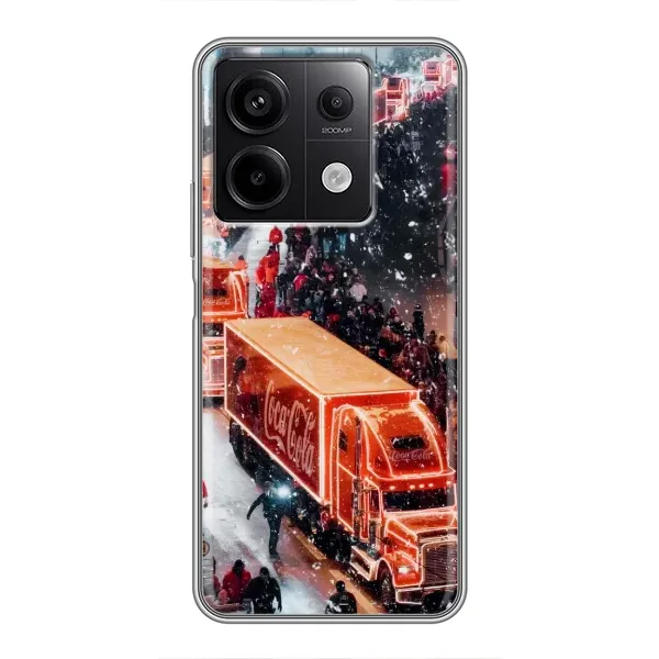 Чехол с рисунком «Кока Кола» для Xiaomi Redmi Note 13 (5G)