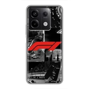 Чехол фильм Формула 1 для Xiaomi Redmi Note 13 (5G) (Коллаж Формула 1)