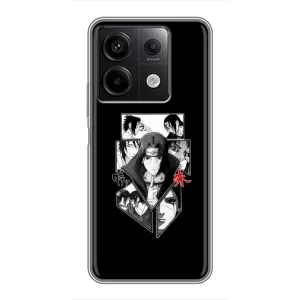 Чехлы с картинкой Итачи Учиха на Xiaomi Redmi Note 13 (5G) (Коллаж Итачи)