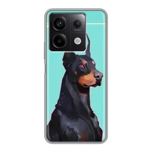 Чехол ДОБЕРМАН для Xiaomi Redmi Note 13 (5G) (Король доберман)
