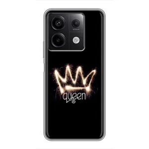 Чехол (Корона на чёрном фоне) для Редми Нот 13 (5G) (Корона)