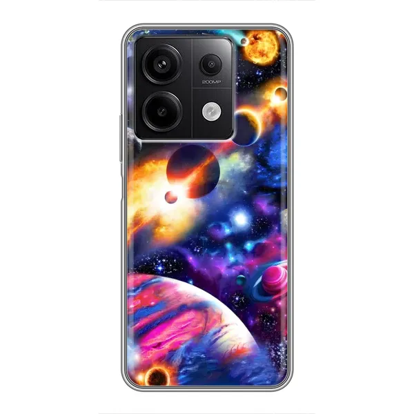 Чехол с рисунком «Космический мир» для Xiaomi Redmi Note 13 (5G) Чехол с рисунком «Космический мир» для Xiaomi Redmi Note 13 (5G)