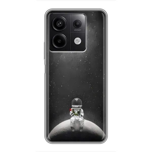 Чехол с рисунком «Космонавт романтик» для Xiaomi Redmi Note 13 (5G) Чехол с рисунком «Космонавт романтик» для Xiaomi Redmi Note 13 (5G)