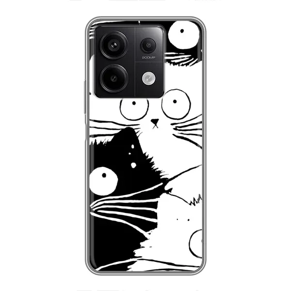 Чехол с рисунком «КОТИКИ» для Xiaomi Redmi Note 13 (5G) Чехол с рисунком «КОТИКИ» для Xiaomi Redmi Note 13 (5G)