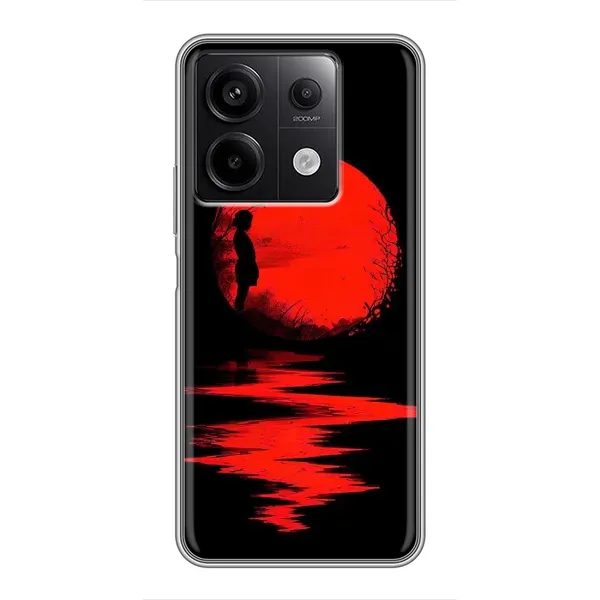 Чехол с рисунком «Красный Закат» для Xiaomi Redmi Note 13 (5G) Чехол с рисунком «Красный Закат» для Xiaomi Redmi Note 13 (5G)