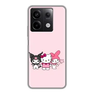 Чехол с персонажем Куроми на Xiaomi Redmi Note 13 (5G) (Куроми Мелоди Китти)