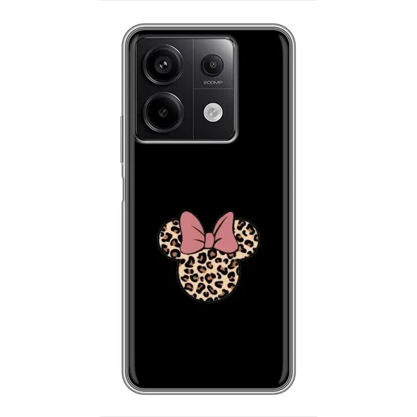 Чехол с рисунком «Леопардовая Минни» для Xiaomi Redmi Note 13 (5G) Чехол с рисунком «Леопардовая Минни» для Xiaomi Redmi Note 13 (5G)