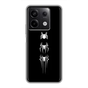 Чехол Супергерой Человека Паука на Xiaomi Redmi Note 13 (5G) (Лого паука)