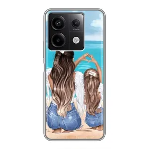 Чехлы для МАМЫ на Xiaomi Redmi Note 13 (5G) (Мама и дочь)