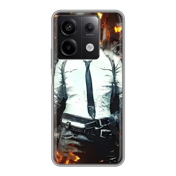 Чехол с рисунком «Man Пубг» для Xiaomi Redmi Note 13 (5G) Чехол с рисунком «Man Пубг» для Xiaomi Redmi Note 13 (5G)