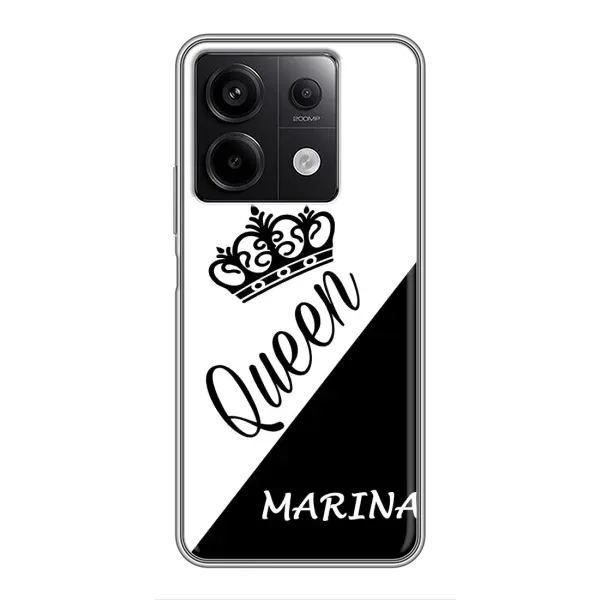 Чехол с рисунком «MARINA» для Xiaomi Redmi Note 13 (5G)