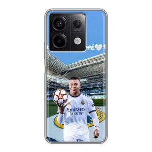 Чохол (TPU) з Футболістом на Xiaomi Redmi Note 13 (5G) (Mbappe Real)
