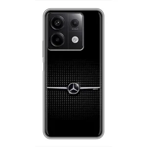 Силиконовый бампер с картинкой машины на Xiaomi Redmi Note 13 (5G) (Mercedes)