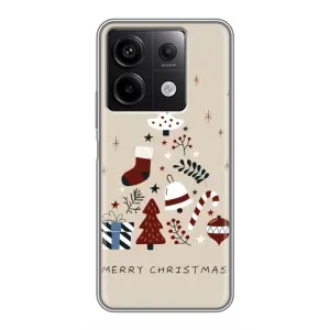 Чохол Санта Клаус для Xiaomi Redmi Note 13 (5G) (Merry Christmas)