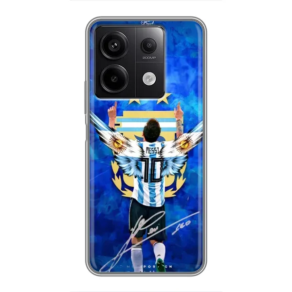Чехол с рисунком «Месси Аргентина» для Xiaomi Redmi Note 13 (5G)